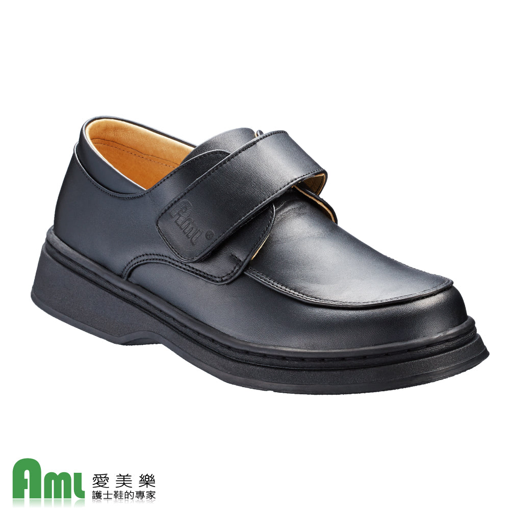 愛美樂 Aimeile 健康氣墊久站鞋 男士系列 008 (黑色) 事務鞋 工作鞋 通勤鞋 皮鞋 男鞋