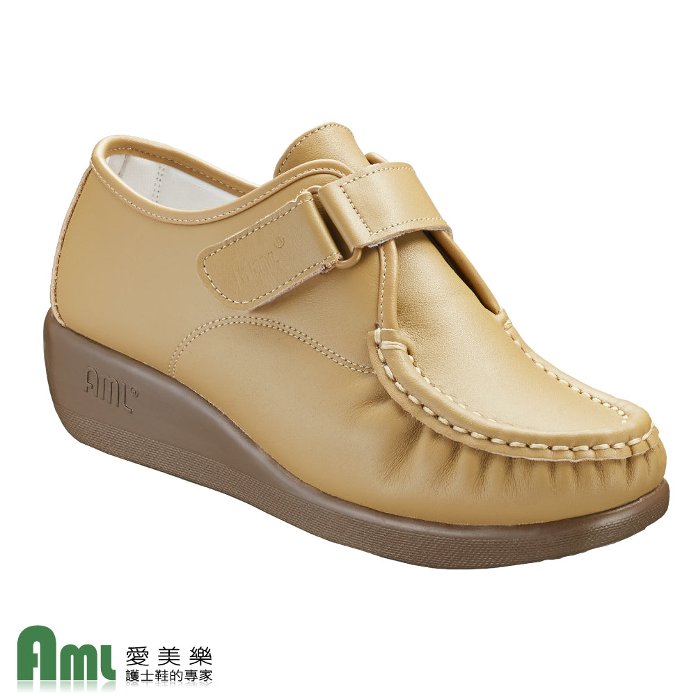 愛美樂 Aimeile MIT真皮手工鞋 經典設計 806 (駝色) 舒適鞋 休閒鞋 皮鞋 女鞋