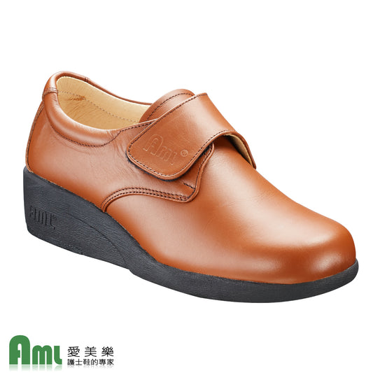 愛美樂 Aimeile MIT真皮手工鞋 輕盈設計 915 (咖啡) 舒適鞋 休閒鞋 皮鞋 女鞋