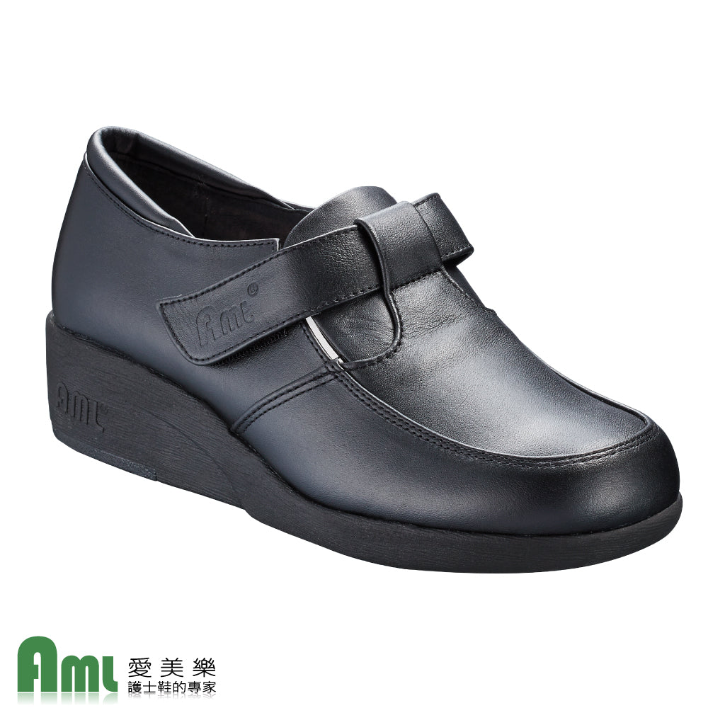 愛美樂 Aimeile 健康氣墊久站鞋 輕盈設計 917 (黑色) 事務鞋 工作鞋 通勤鞋 皮鞋 女鞋